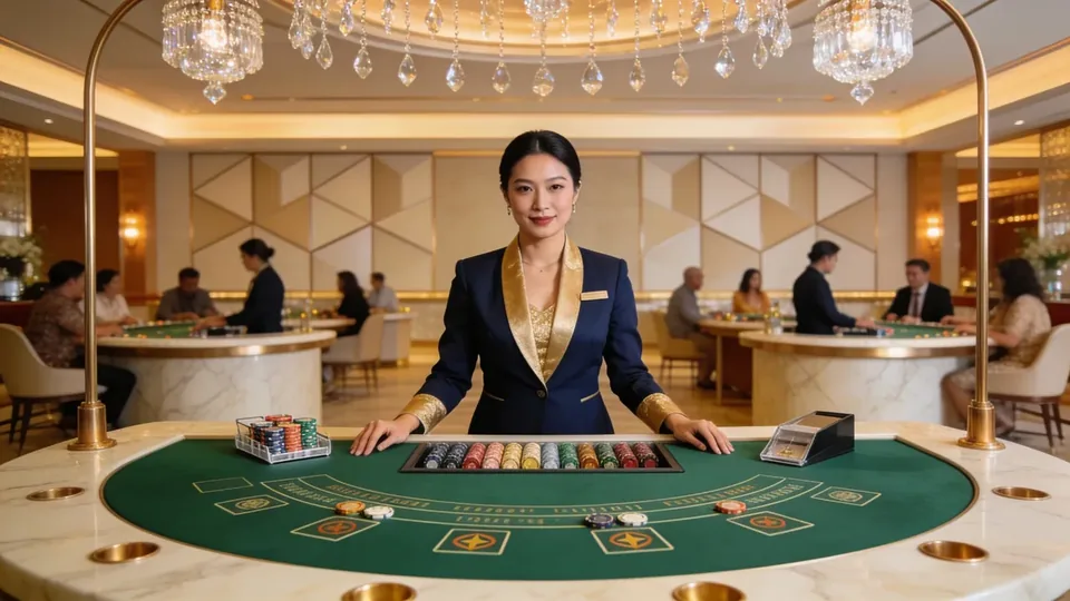 Baccarat, Dragon Tiger and live tables